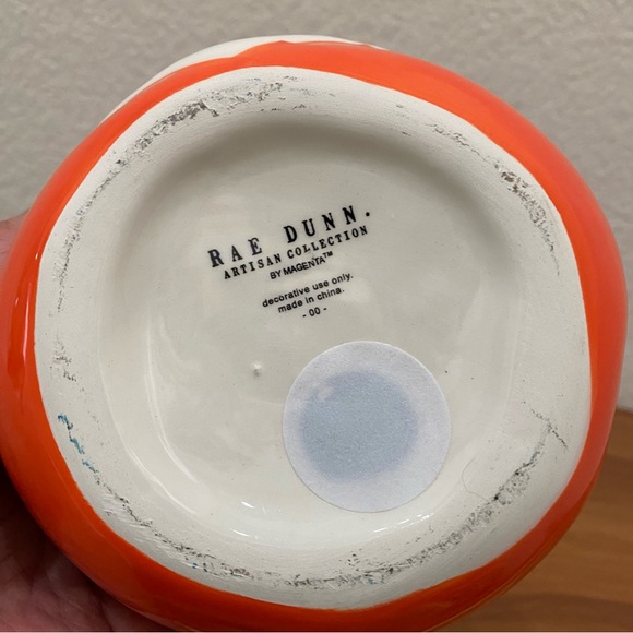 RAE DUNN Candy Coma Candy Corn Gnome Ceramic Halloween Figurine Fall Decor - Picture 11 of 12